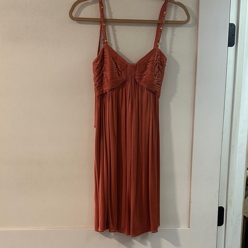 BCBGMaxAzria Rust Chemise